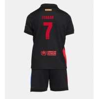 Maglie da calcio Barcelona Ferran Torres #7 Seconda Maglia Bambino 2024-25 Manica Corta (+ Pantaloni corti)